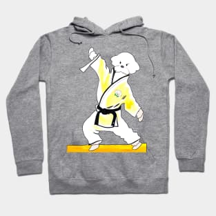 Dog Knows Karate Hoodie